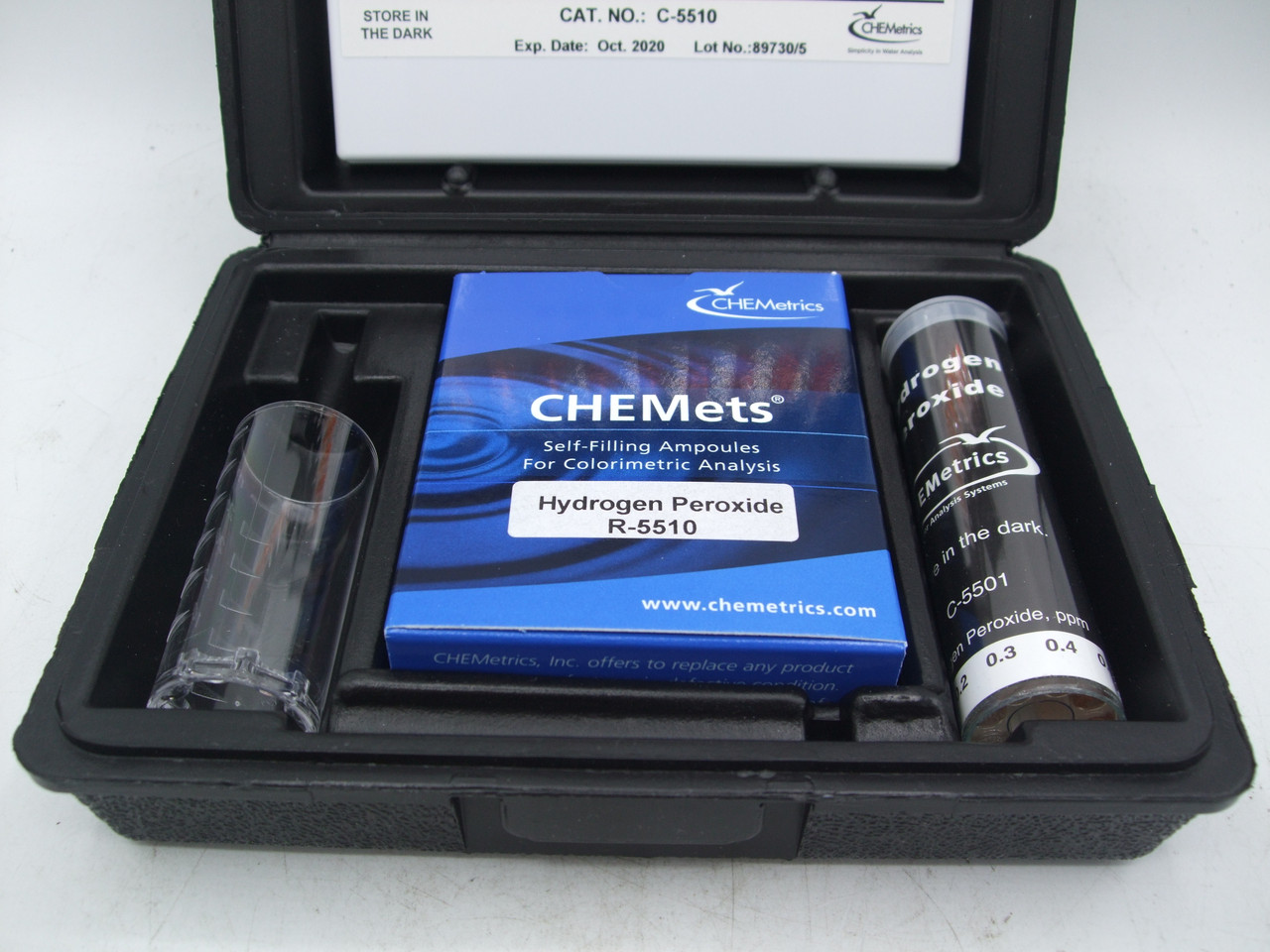 Chemetrics K-5510 Hydrogen Peroxide CHEMets Kit