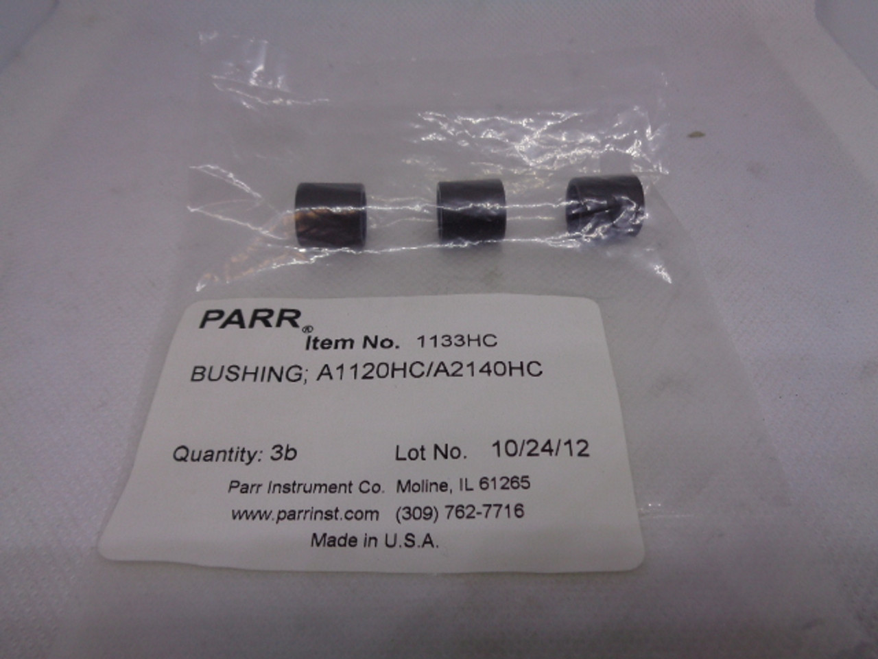 PARR 1133HC Bushing, A1120HC/A2140HC (Pack of 3)
