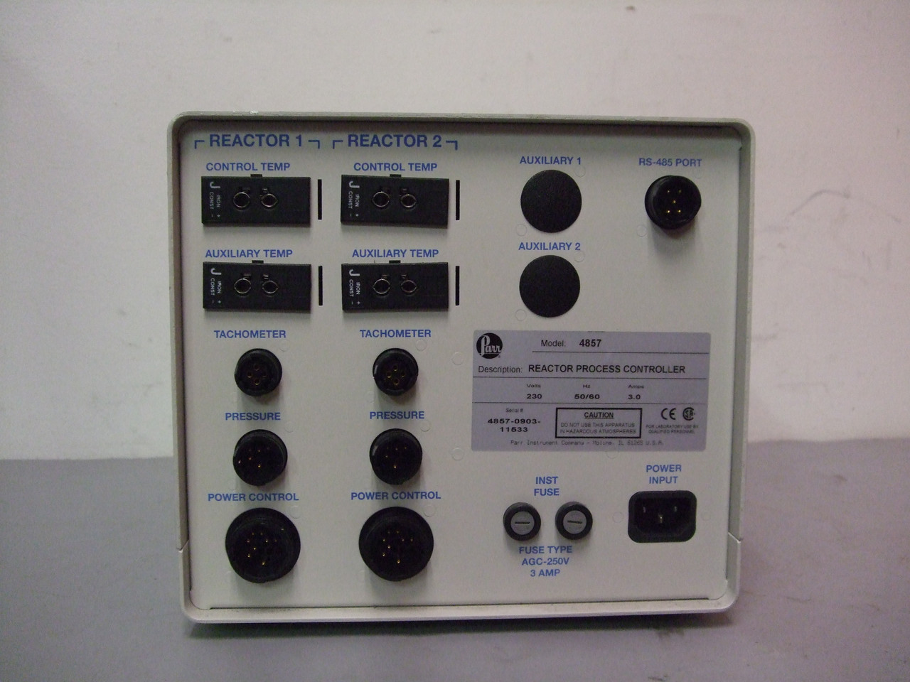 PARR 4857 Reactor Process Controller -*Used*