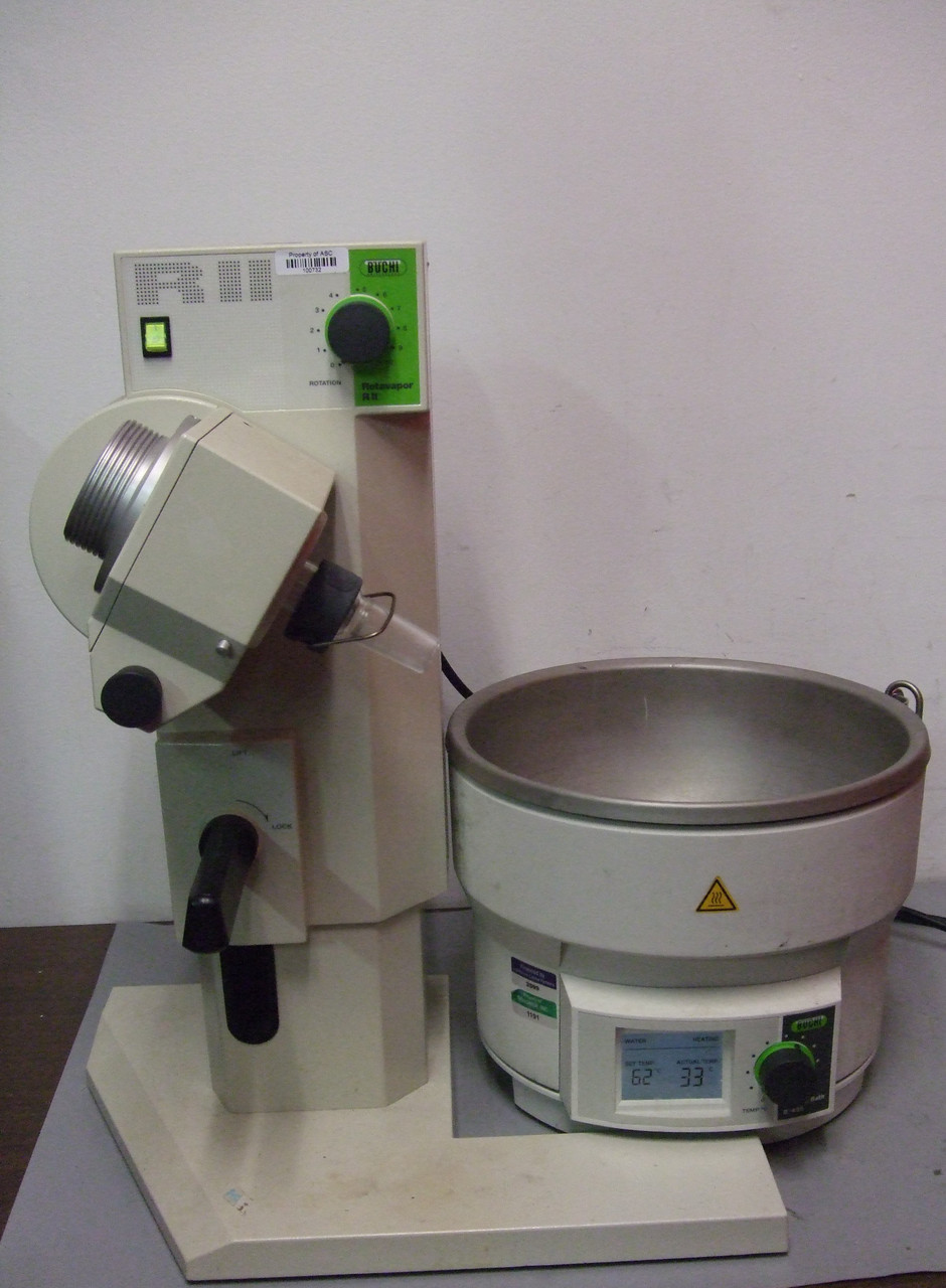 Buchi Rotavapor R-II Rotary Evaporator w/ Buchi B495 Heated Water Bath