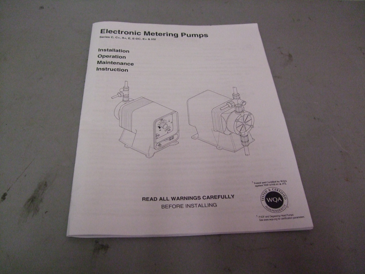 PULSAtron LPB45A-PTC1-XXX Electromagnetic Metering Pump - *Used*