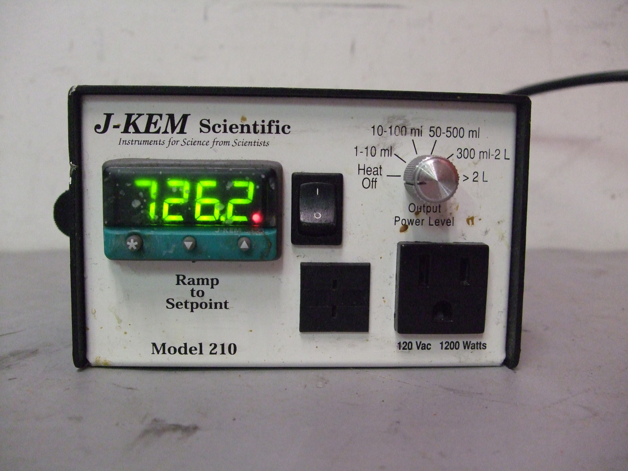 J-KEM Scientific Model 210 Timer Temperature Controller Instrument