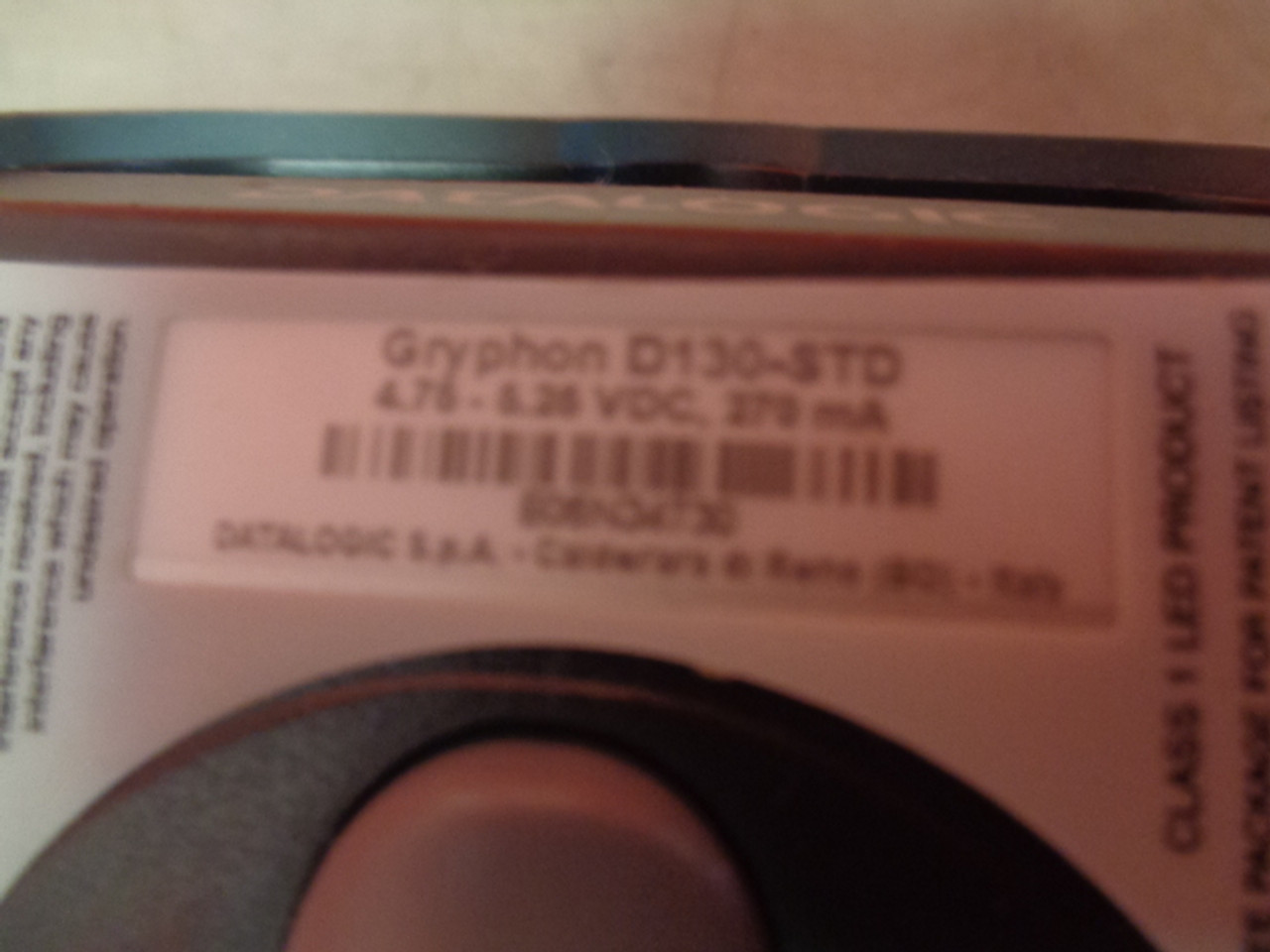 Gryphon Datalogic D130-STD Grey Handheld Barcode Scanner