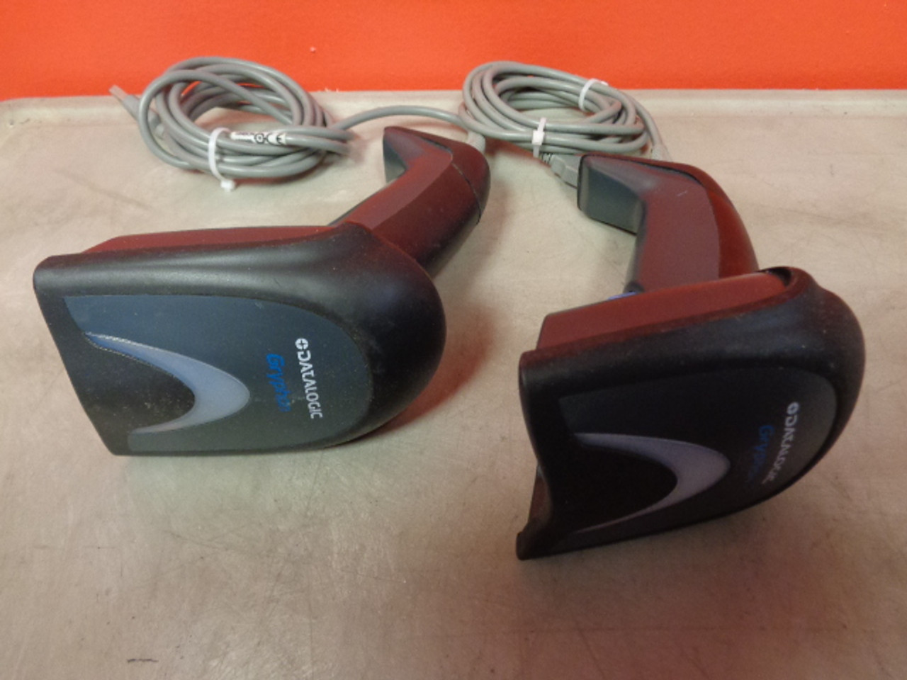 (2) Gryphon Datalogic Type: GD4130-BK Handheld Barcode Scanners