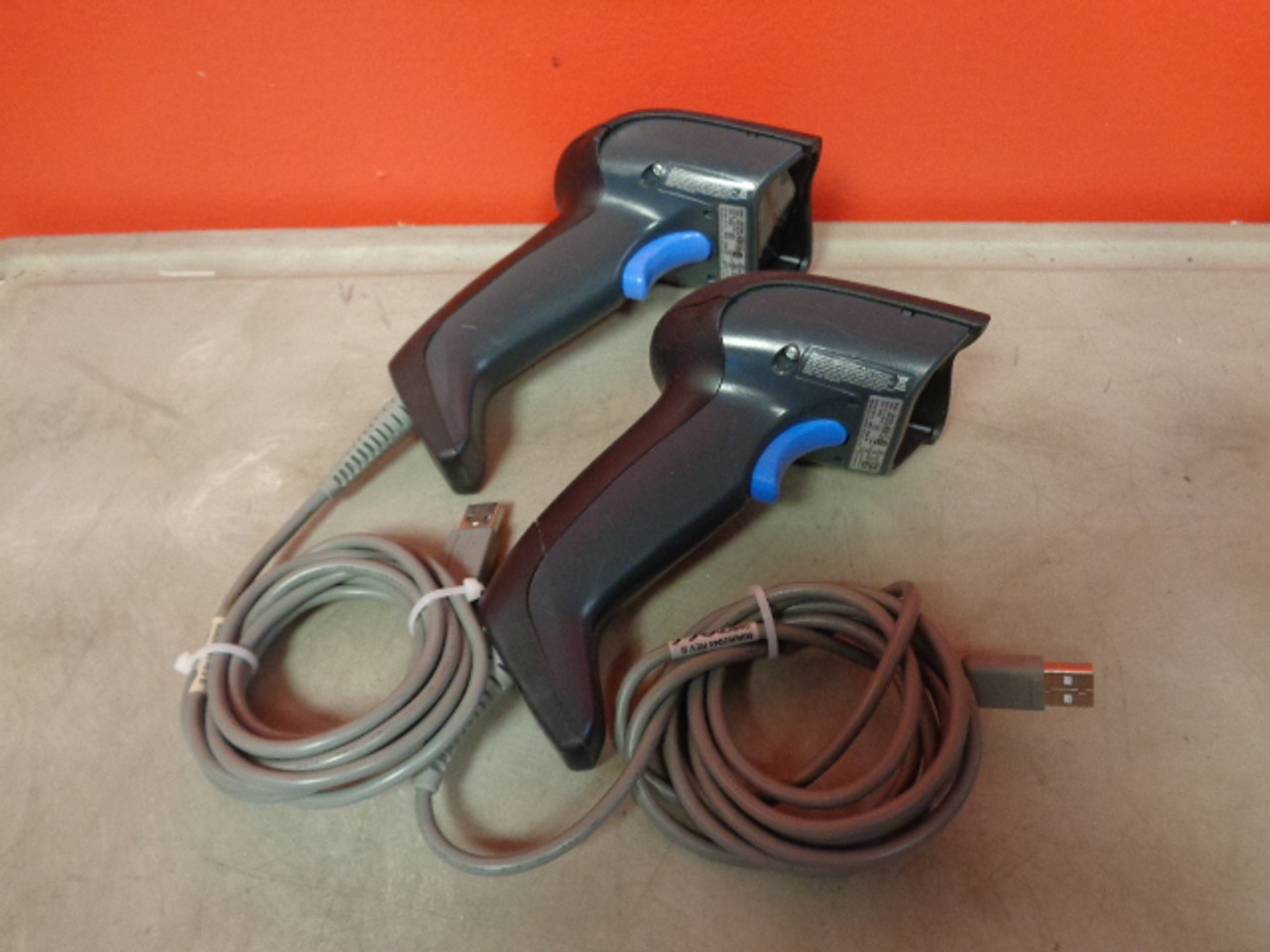 (2) Gryphon Datalogic Type: GD4130-BK Handheld Barcode Scanners