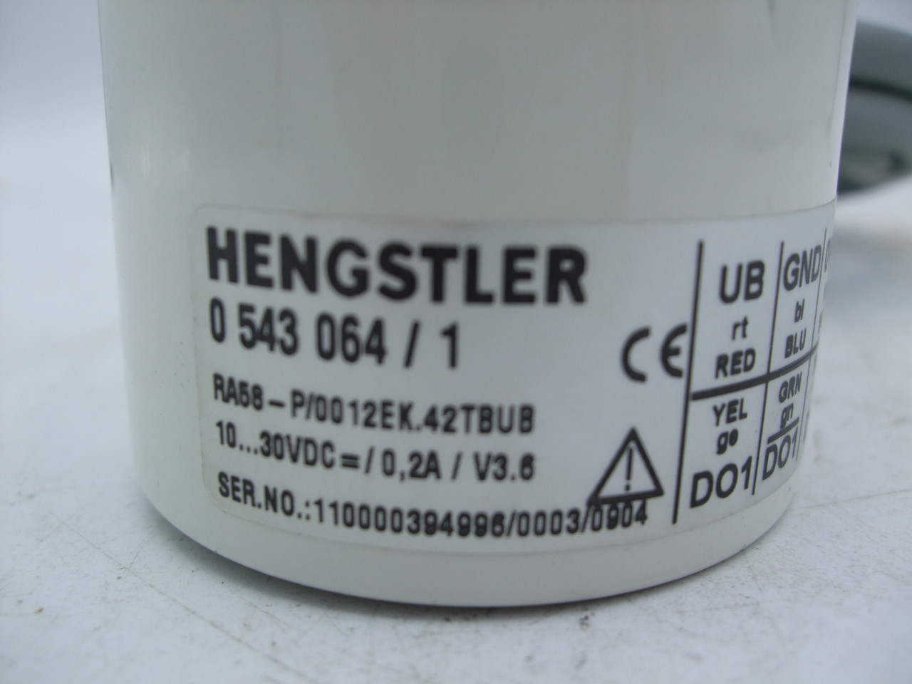 Hengstler RA 58-P/0012Ek.42TBUB Rotary Encoder