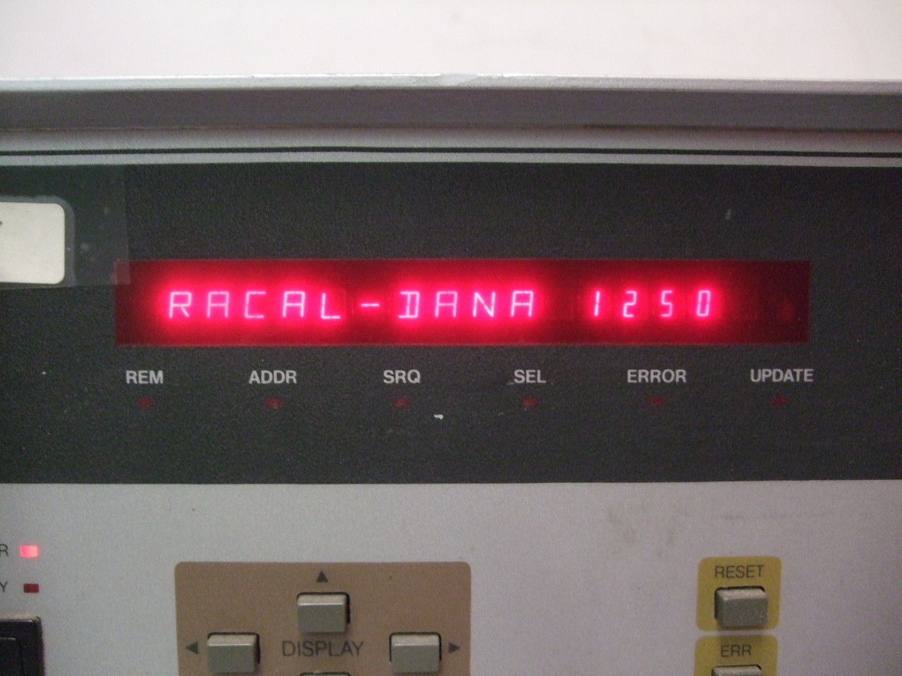 Racal-Dana 1250 Universal Switch Controller w/ (2) Racal-Dana MOD, (2) Racal-Dana OPT35