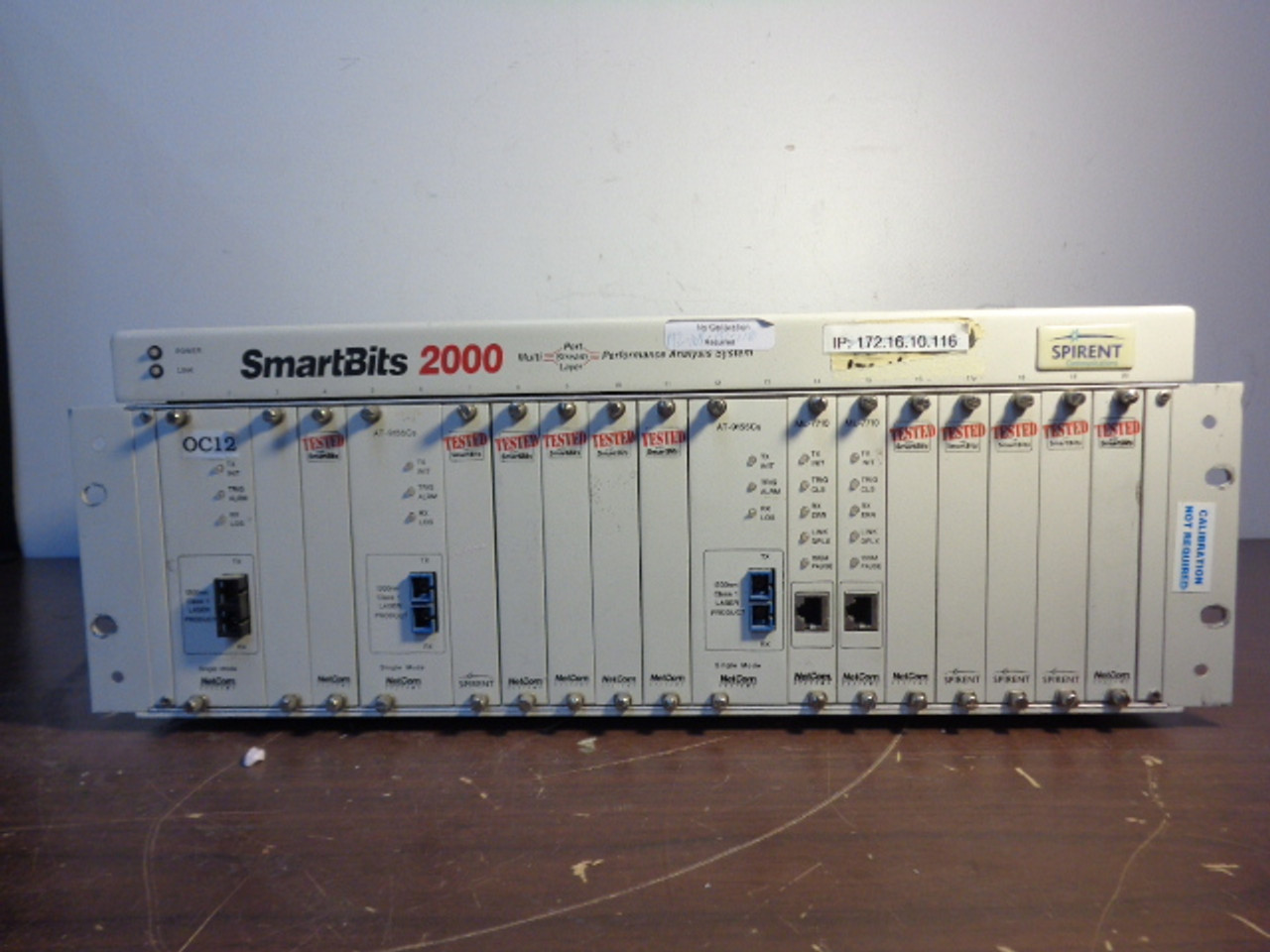 Netcom Systems Spirent Smartbits SMB-2000 with (5) Modules