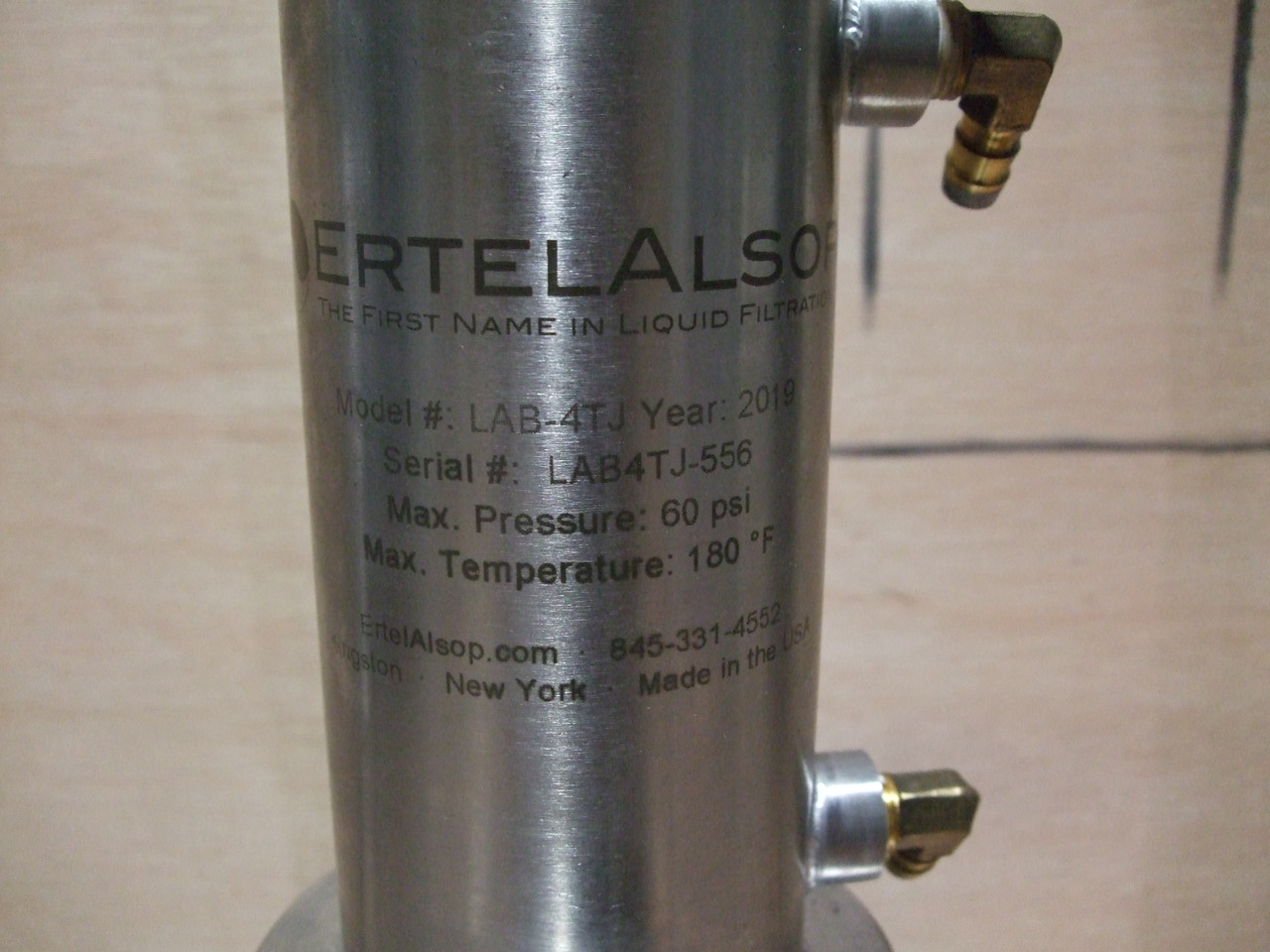 Ertelalsop Model LAB-4TJ 2019 Filter Housing