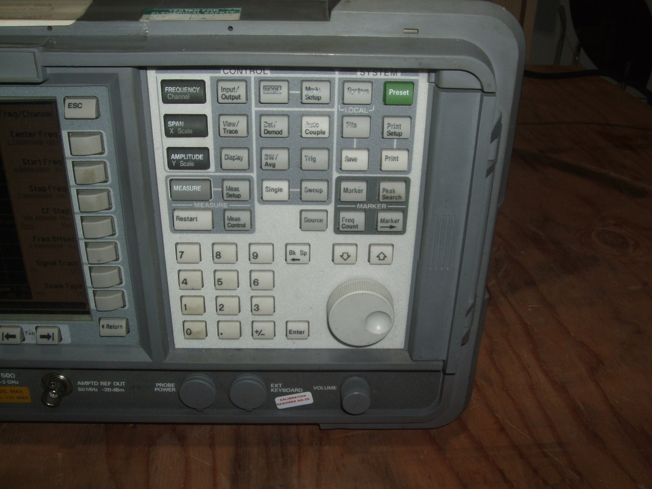 HP Agilent Keysight E4402B Spectrum Analyzer OPT *1AX 1DN 1DR*