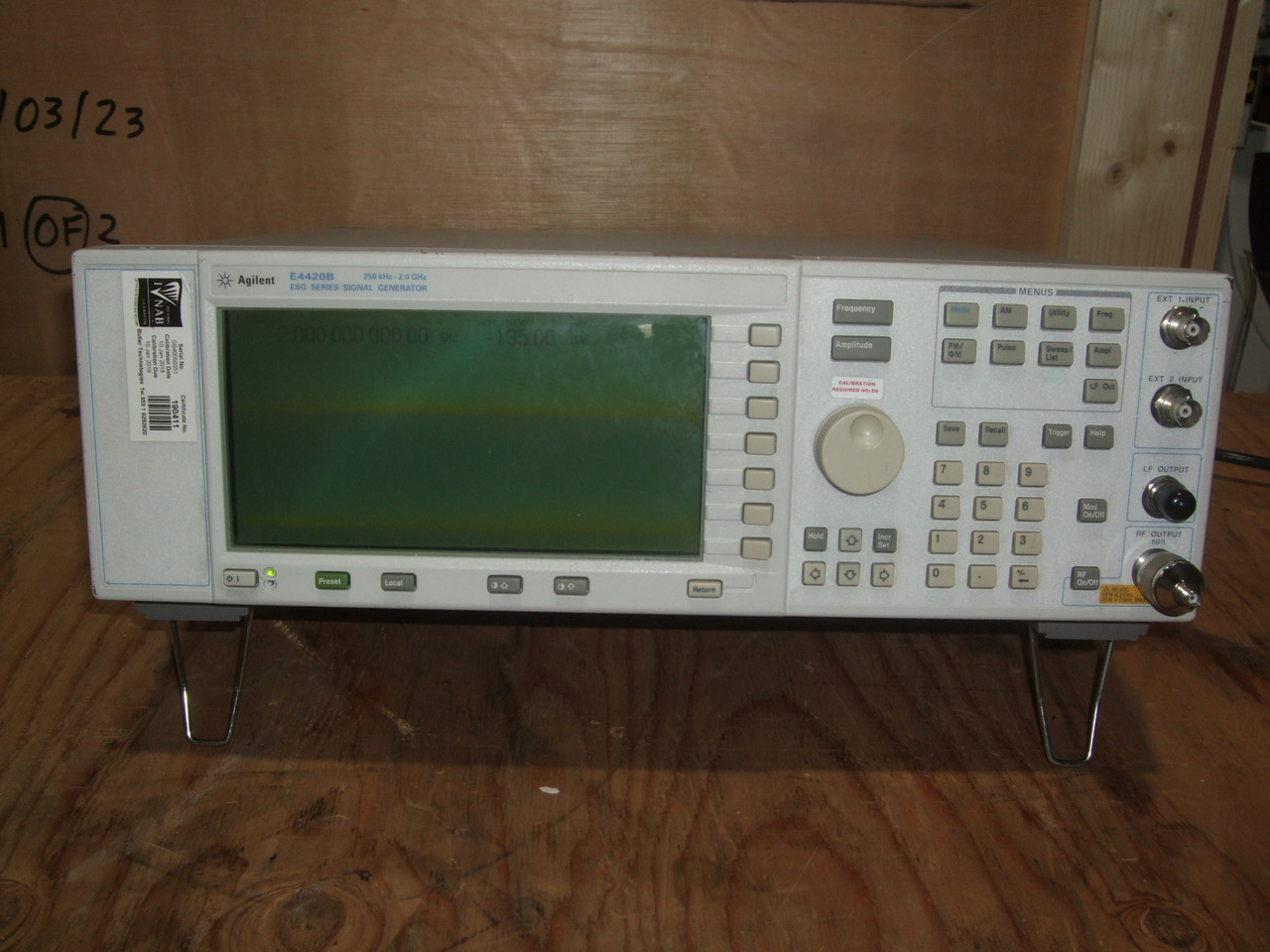 Agilent E4420B Signal Generator