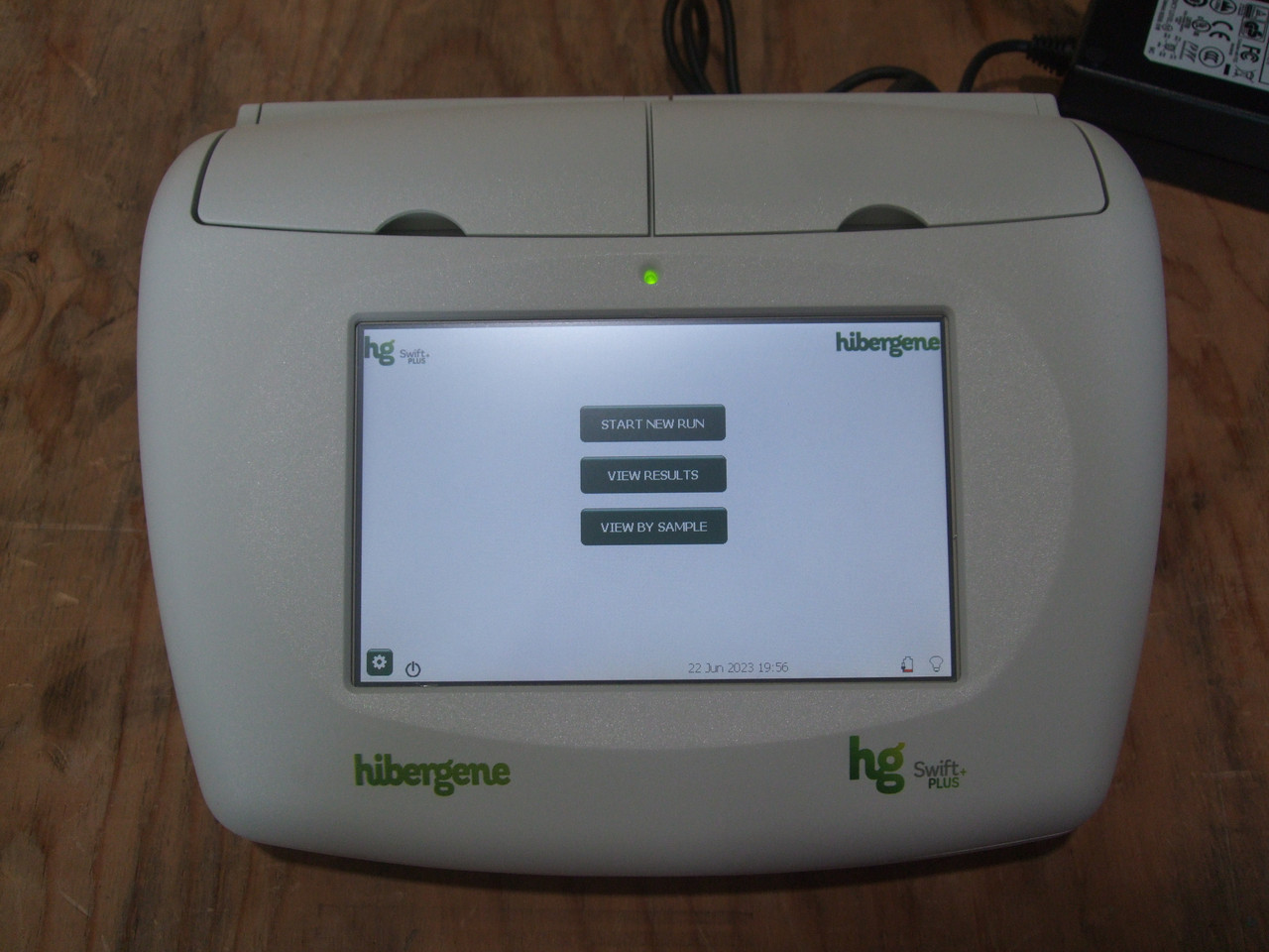 Hibergene Swift Pl-01 Plus Molecular Diagnostics Analyzer - European Cord