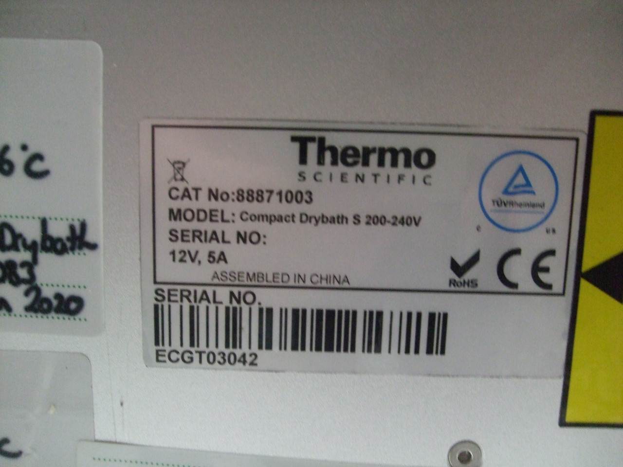 USED Thermo Scientific™ 88871003 Compact Digital Dry Bath