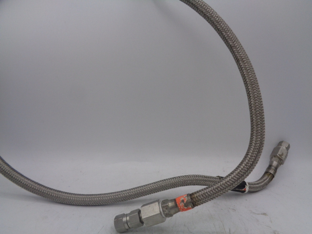 Hosemaster CA316A 4' Steel Braided Metal Hose