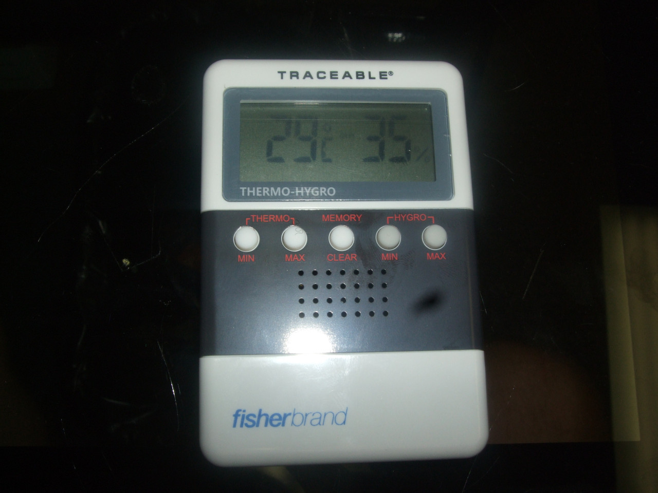 Fisherbrand™ 11-661-7D Traceable Digital Hygrometer/Thermometer