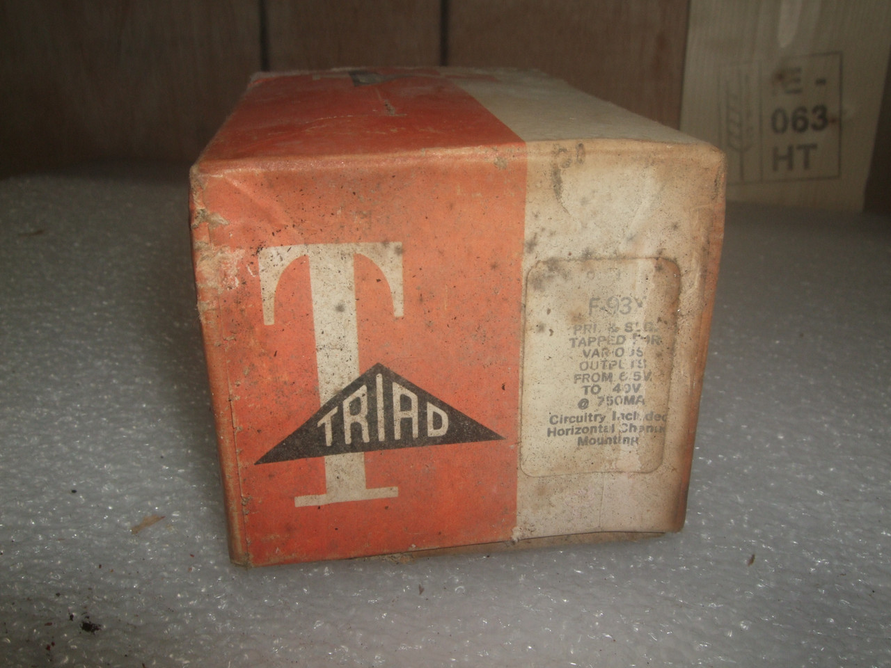 Vintage Triad F-98X Filament Transformer