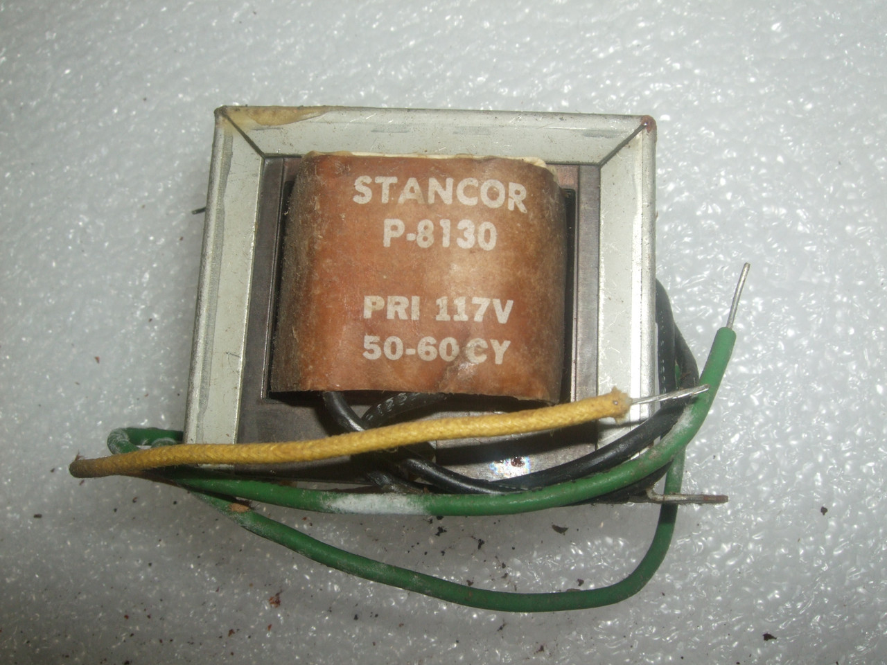 Vintage Stancor P-8130 Filament Transformer 12.6VCT 2A For Tube Amps