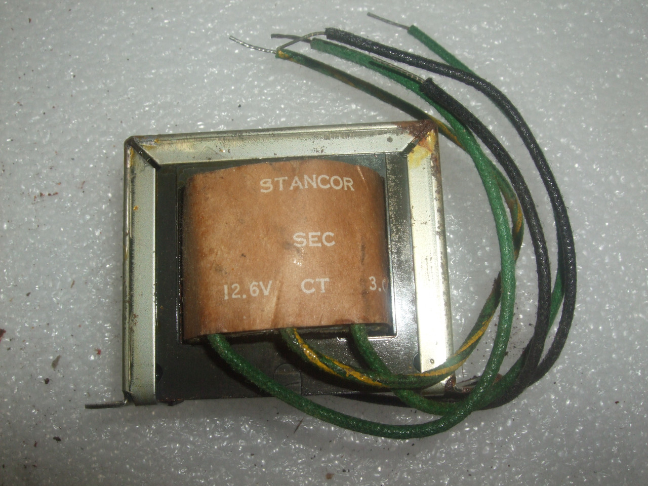 Vintage Stancor P8358 Filament Transformer 12.6VCT 3A for Tube Amps