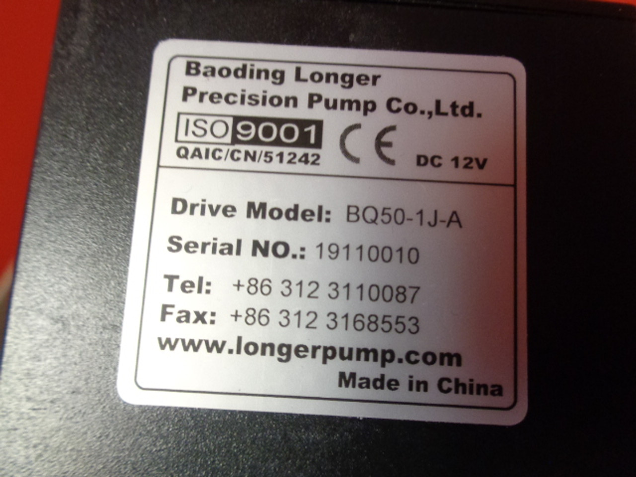 Longer BQ50-1J Peristaltic Pump w/ Stand, Controller & Accessories