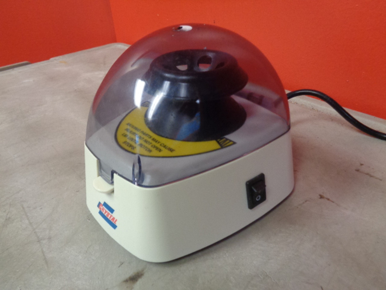 Crystal MLX-106 Mini Centrifuge, AC 100-240V, 50-60Hz, 10W