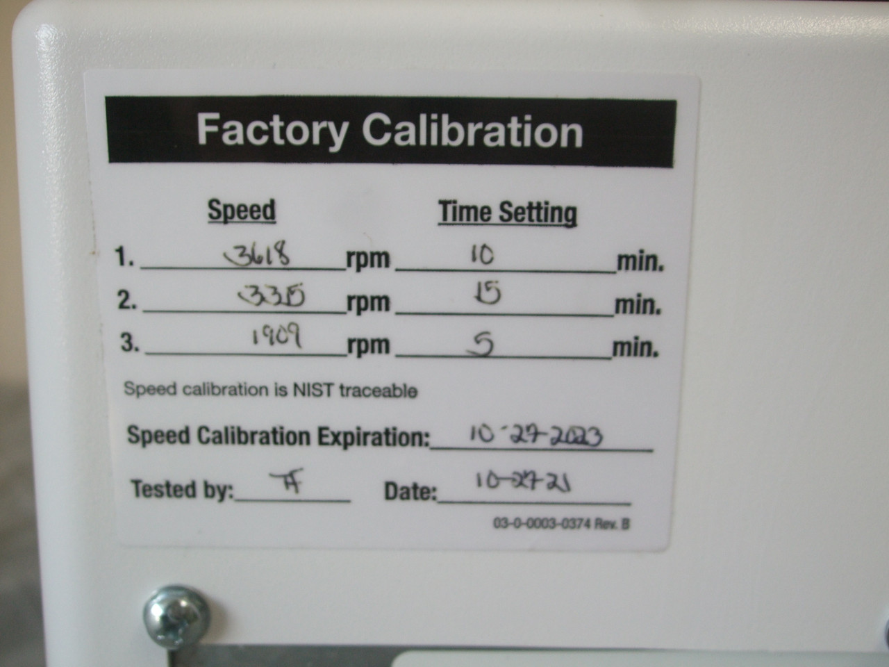 Drucker Diagnostics Horizon 6 Flex Centrifuge - USED