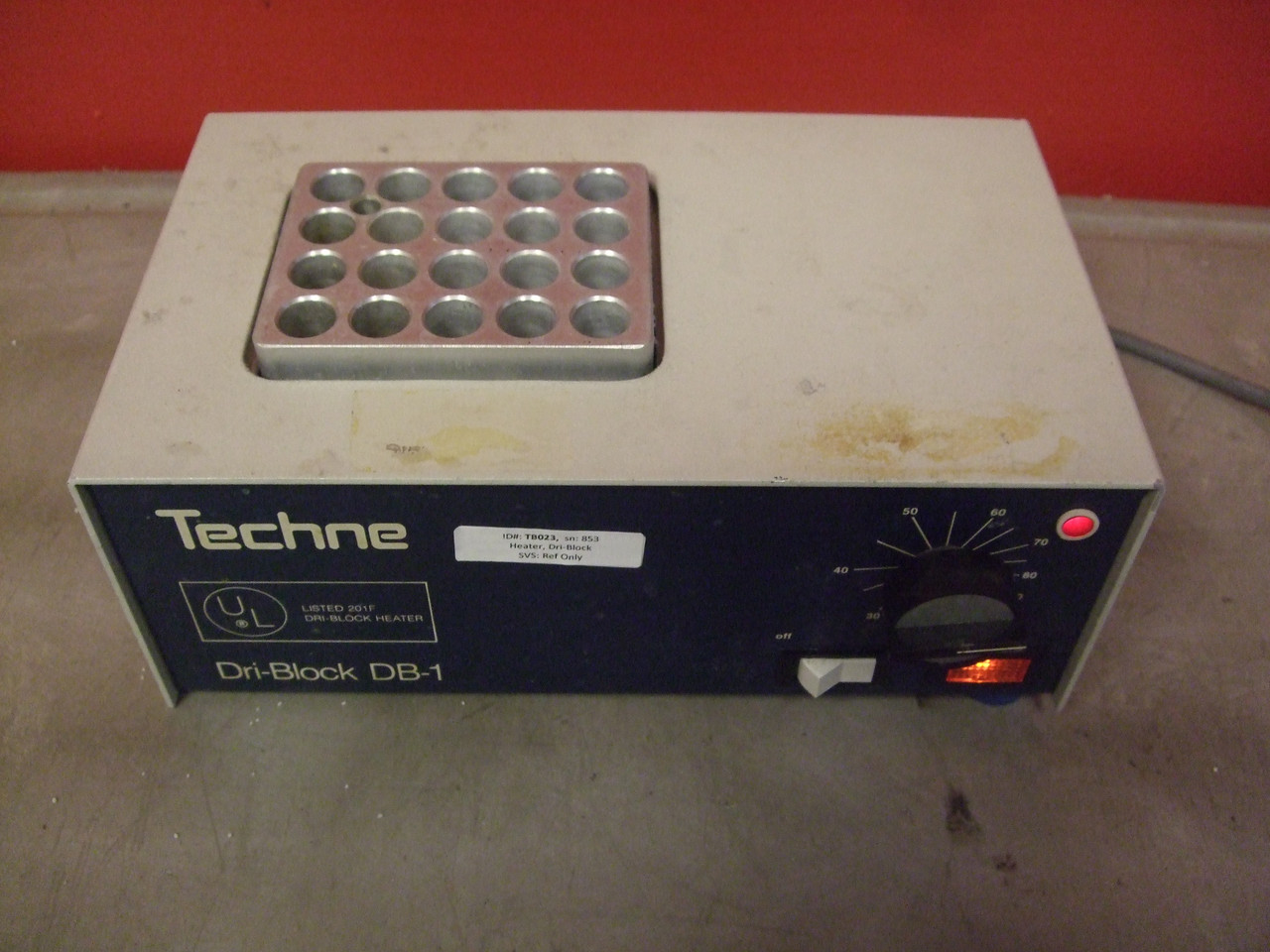 Techne Dri-Block DB-1 Heat Block / Dry Bath