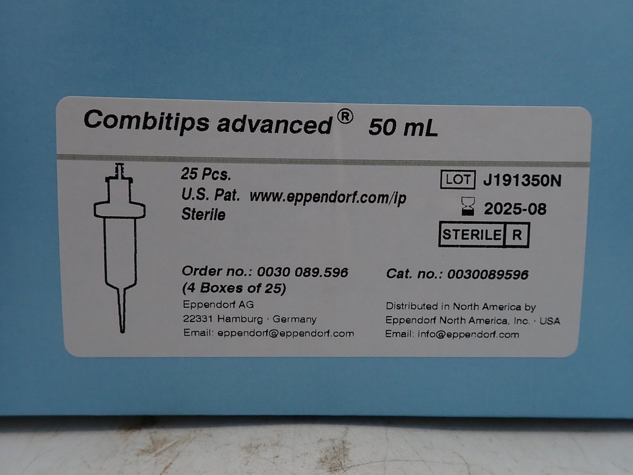 Eppendorf 0030089586 Combitips Advanced 50mL