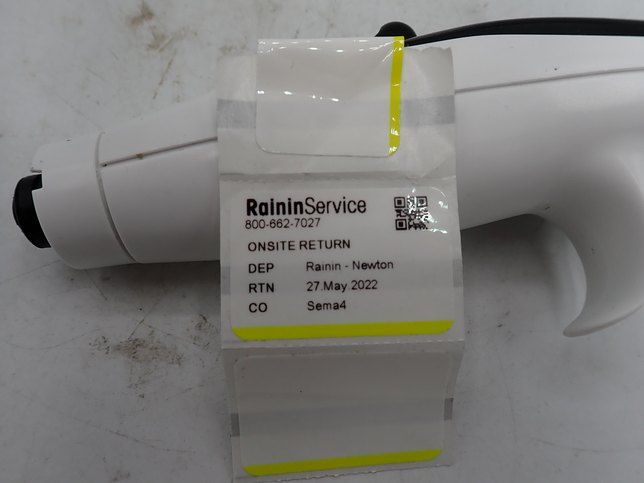 Rainin 800-662-7027 12.5µL Pipet Lite For Parts or Repair