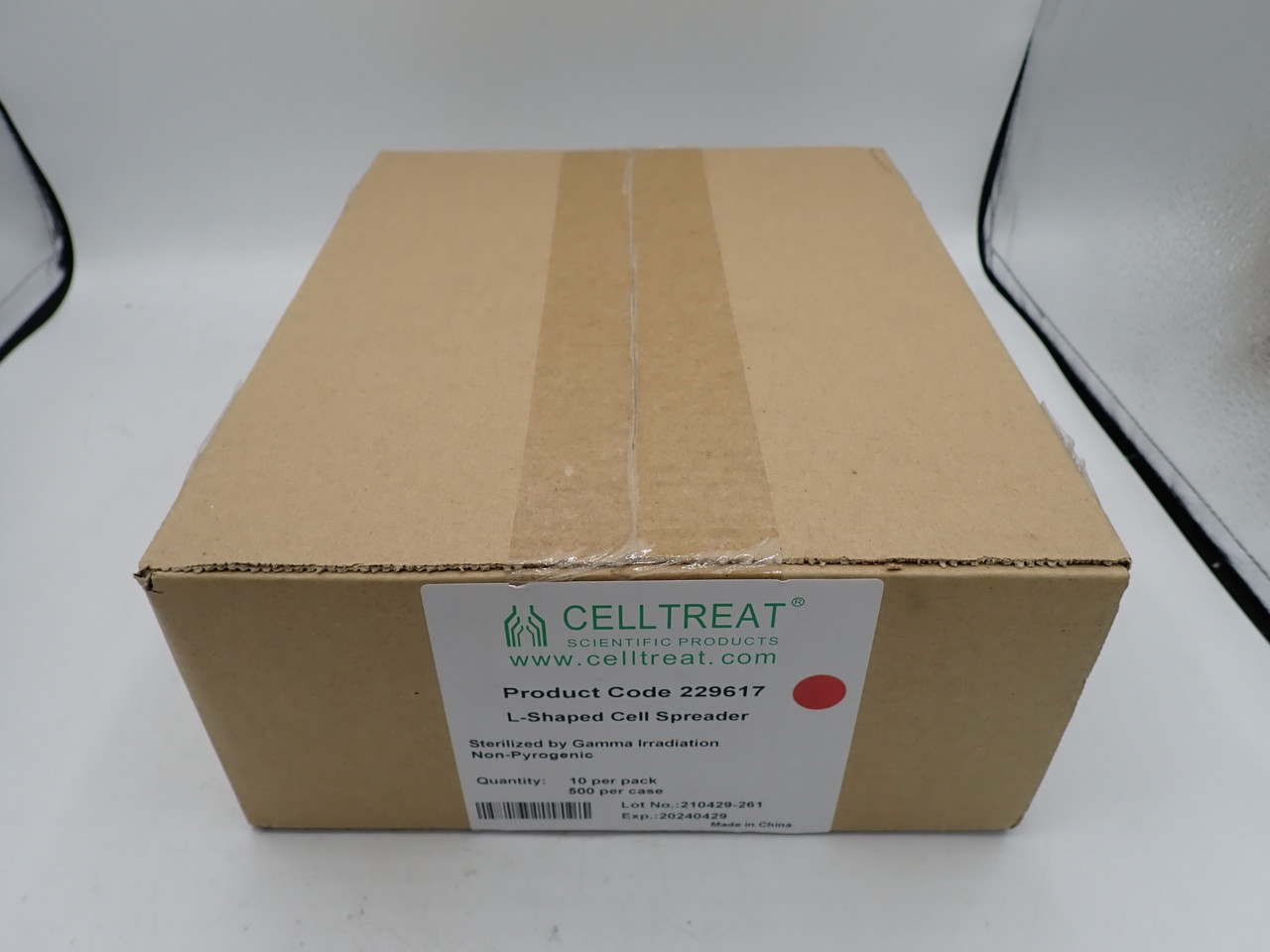 Celltreat 229617 L-Shaped Cell Spreader Pk500