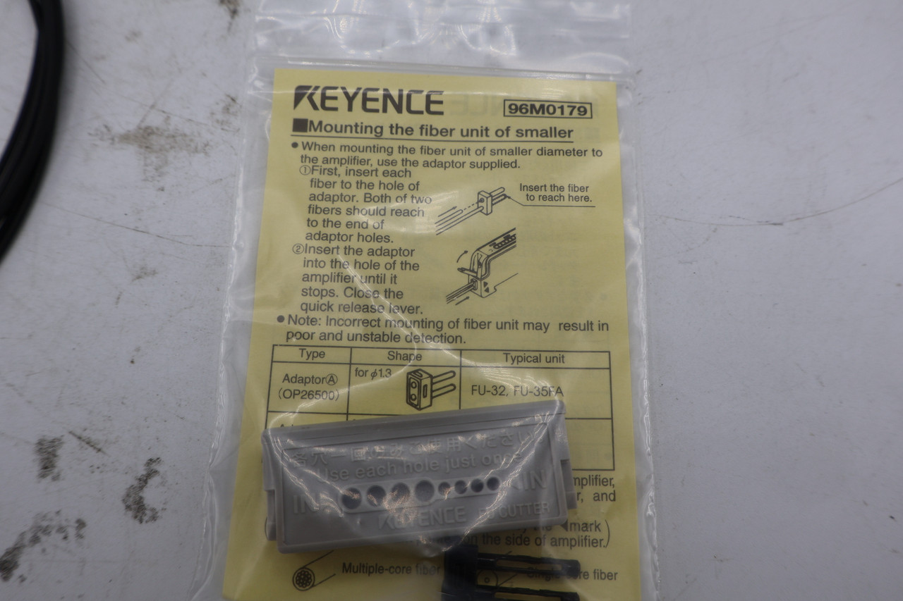 Keyence FU-35FA Fiber Optic Sensor