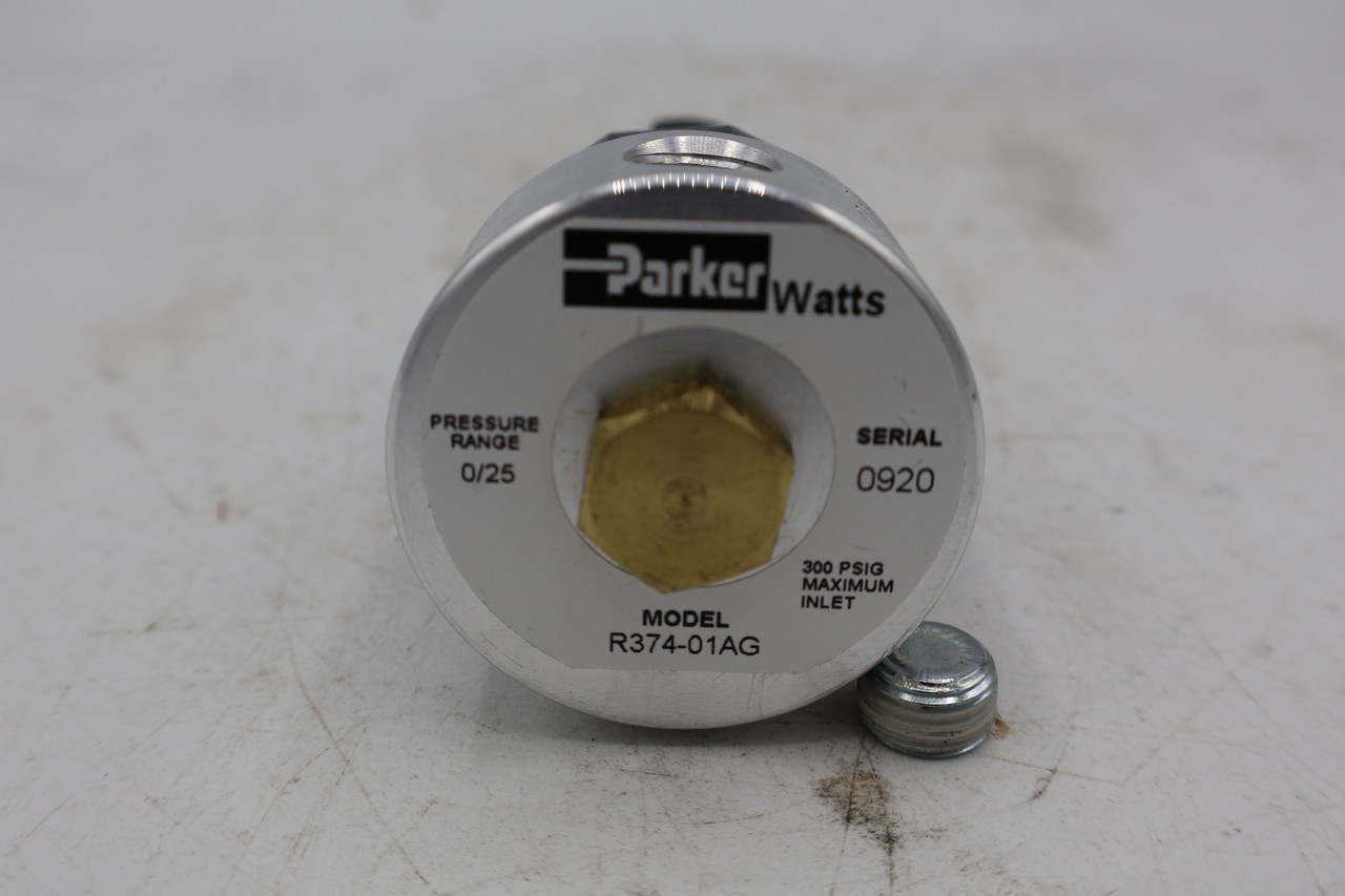 Parker Watts R374-01AG 1/8" Miniature Regulator Gauge
