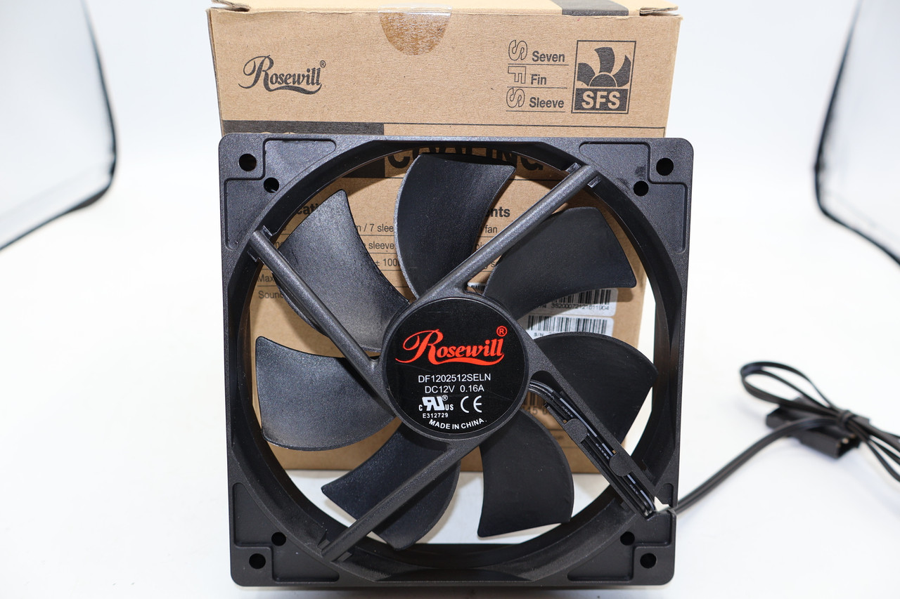 Rosewill ROCF-13001 120mm Cooling Fan 4 Pack