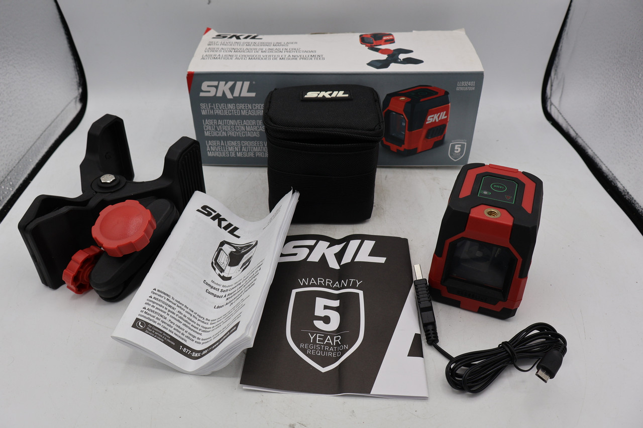 SKIL LL932401 Self-Leveling Green Cross Line Laser