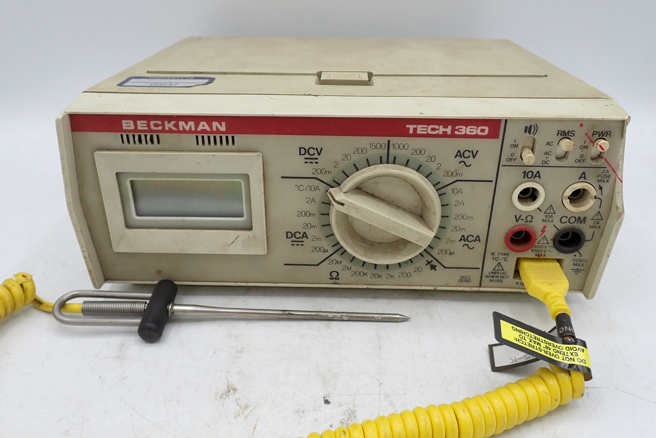 Beckman Industrial Tech360 Digital Multimeter