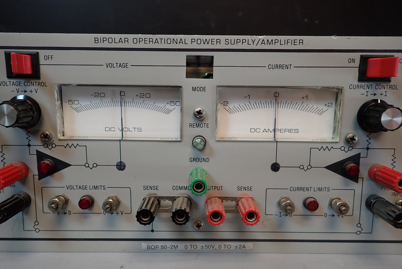 Kepco Model BOP 50-2M Bipolar Operational Power Supply/Amplifier