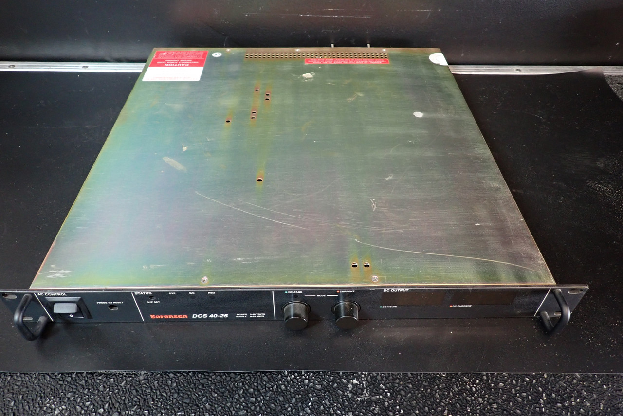 Sorensen DCS 40-25 DC Power Supply