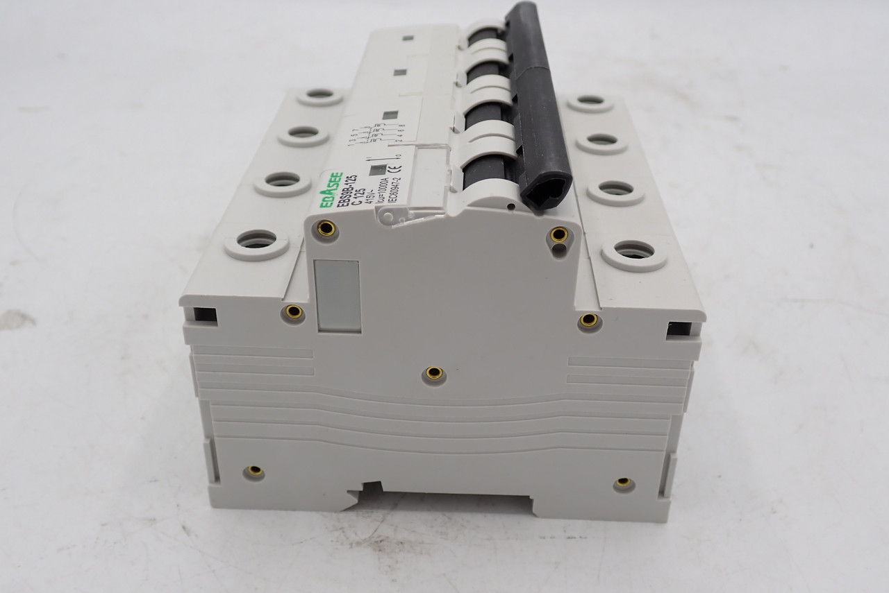 Ebasee EBS9B-125 Circuit Breaker 4P C 125A MCB (3 pcs)