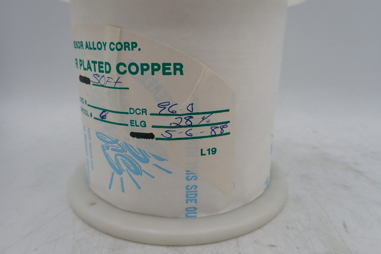 Nesor Alloy Corp. 30 Gauge .0102" Silver Plated Copper Wire 5lbs