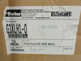 (10) Parker G1XLH1-0 Fulflo Filter Bags *NEW CASE OF 10 UNOPENED*