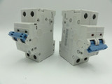 (2) Allen Bradley (AB) 1492-SP 2 Amp, Miniature Circuit Breakers