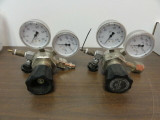 (2) Air Products E11-215D Regulators, 3000 PSIG w/ 2 Indicators Each