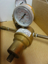 (2) Harris HP701-500P-350 Non Corrosive Gas Regulators, 3000 PSIG, P/N: 3000876