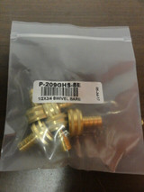 5 CerroBrass Swivel Barb 1/2 x 3/4" Female Hose Fitting, Solid Brass P-209GHS-8E