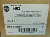 AB ALLEN BRADLEY 1492-IFM40F 20PT. INTERFACE MODULE - NEW ORIGINAL PACKAGE