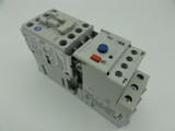ALLEN BRADLEY CAT# 100-C09E*10 SER. A CONTACTOR W/ CAT# 193-EECB SER C RELAY