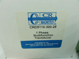 CR Magnetics CRD5110-300-25 Multi-Function Transducer, 0-300VAC, 0-25AAC *NEW*