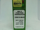 CR Magnetics CRD5110-300-25 Multi-Function Transducer, 0-300VAC, 0-25AAC *NEW*