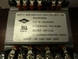 CSC Part# EEA86450933 Transformer, 75A 50/60Hz