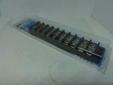 Ideal #89-410 Terminal Strip, 10-Circuit, UL/CSA: 20A, 250V, #12-#22 AWG Cu