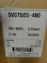 LS iS5 VARIABLE FREQUENCY DRIVE 380-460V 3P 21.8A 50/60H - SVO75iS5-4NO - In Box